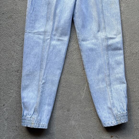 Deadstock 90s Dockers Jeans 28x30 Pleated Denim Levi’s Baggy Acid Wash Vintage - Picture 11 of 14